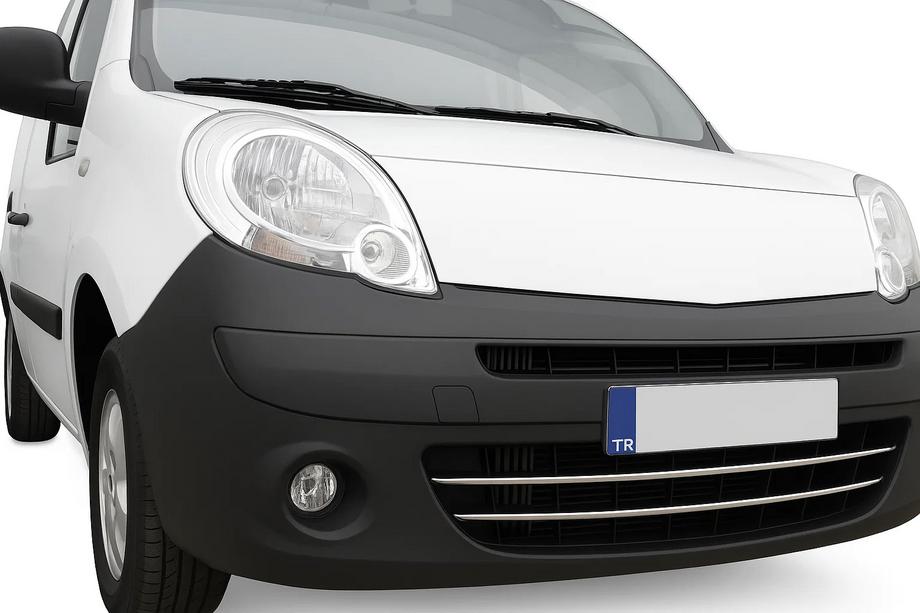 Renault Kangoo 2008–2020 Front bumper stainless steel covers (2 pcs) Image