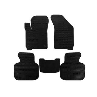 EVA Floor Mats (2011-2020, 7-Seater, Black) Dodge Journey 2008-2020