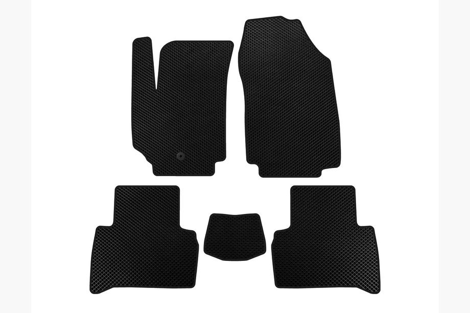 Fiat Croma 2005-2010 EVA Floor Mats (2007-2010, SW, Black) Image