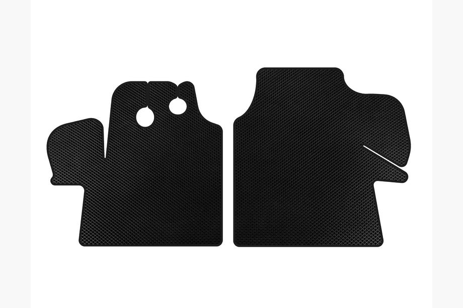 Fiat Ducato 1995-2006 EVA Floor Mats (2002-2006, Black) Image