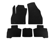 Fiat Fiorino/Qubo 2008-2024 EVA Floor Mats (for Qubo, 2016+, Black) photo 1