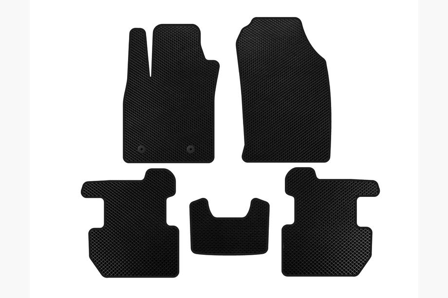 Ford Ecosport 2013-2022 EVA Floor Mats (2018-2022, Black) Image