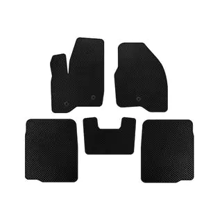 EVA Floor Mats (2 Rows, 2011-2015, Black)