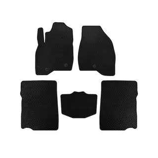 EVA Floor Mats (2017-2019, 2nd Row, 7-Seater, Black)