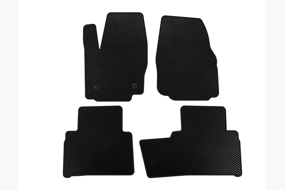 Ford Galaxy 2007-2015 EVA Floor Mats (2 Rows, Black) Image