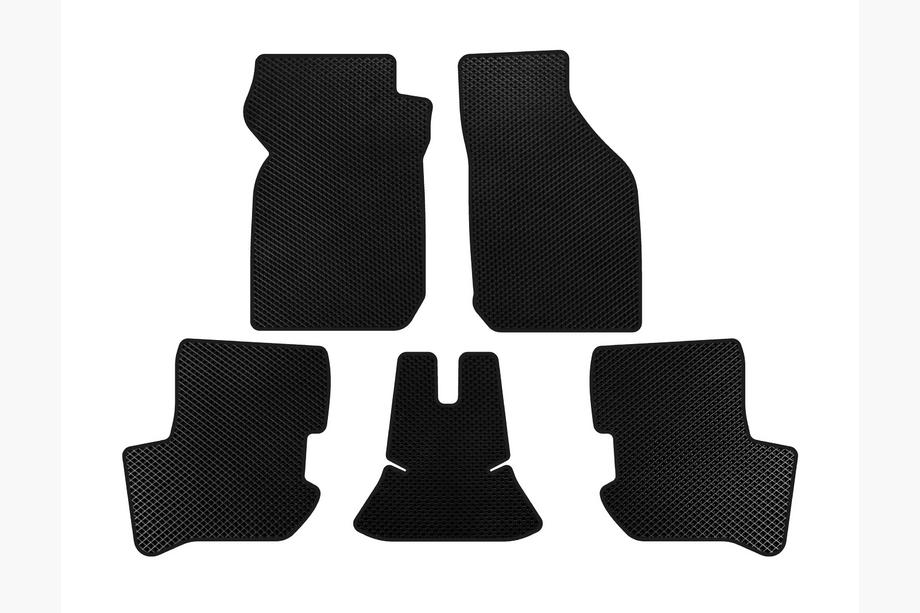 Ford Ka 1996-2008 EVA Floor Mats (HB, Black) Image