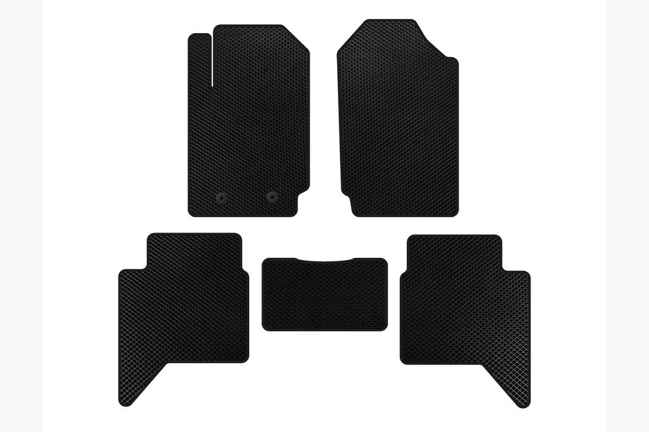 Ford Ranger 2011–2022 EVA Floor Mats (Black) Image