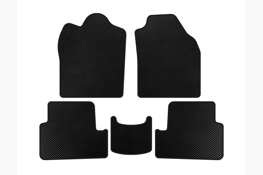 Ford Connect 2010-2013 EVA Floor Mats (2009-2012, Black) Image