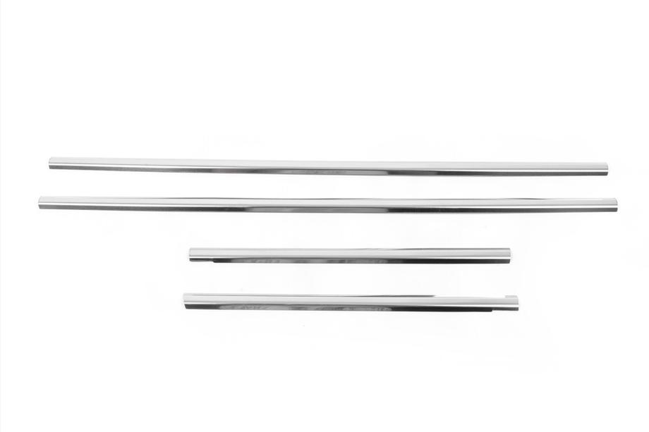 Renault Kangoo 2008–2020 Exterior Window Trim Stainless Steel (4 pcs) 2 pcs, OmsaLine - Italian Stainless Steel Photo 2