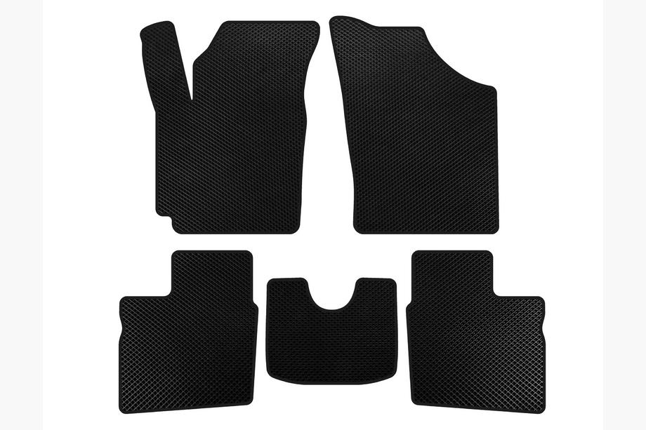 Geely CK-1 2005-2008 EVA Floor Mats (2005-2009, SD, Black) Image