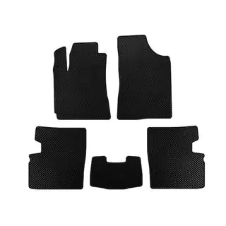 EVA Floor Mats (2009-2014, HB, 5-Door, Black)