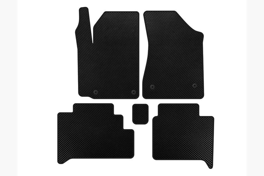 Geely GC-5 2010-2015 EVA Floor Mats (HB, Black) Image