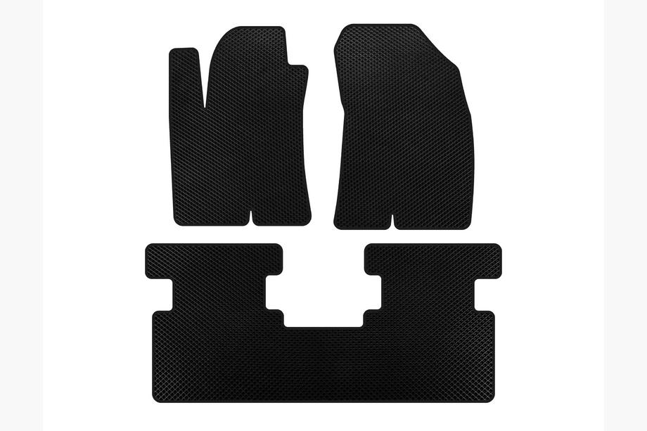 Great Wall Haval Jolion 2020- EVA Floor Mats (2WD, Black) Image