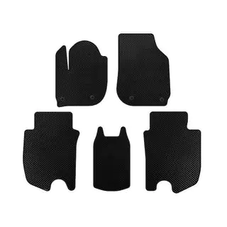 EVA Floor Mats (HB, Hybrid, Black)