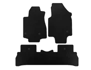 Honda Pilot 2008-2015 EVA Floor Mats (2008-2012, 7-Seater, Black) photo 1