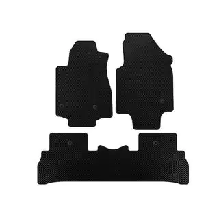 EVA Floor Mats (2008-2012, 7-Seater, Black)