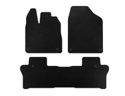 Honda Pilot 2015-2022 EVA Floor Mats (2 Rows, Black) photo 1