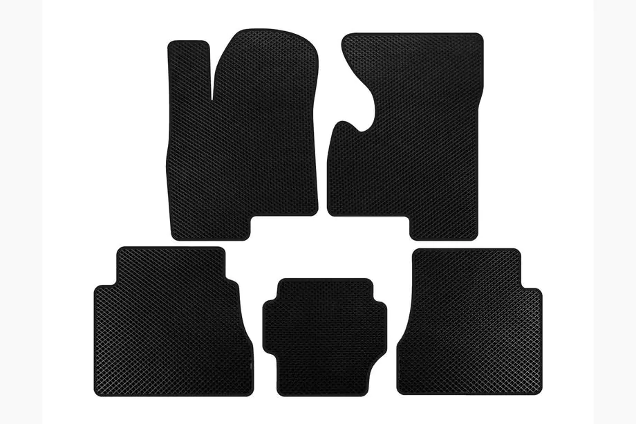 Hummer H2 2002-2009 EVA Floor Mats (Black) Image