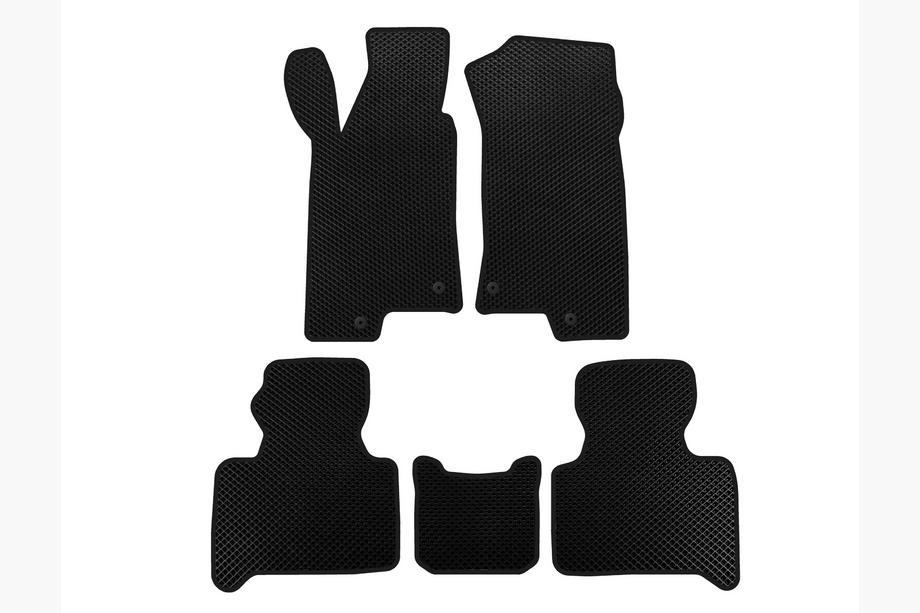 Hummer H3 2005-2010 EVA Floor Mats (Black) Image