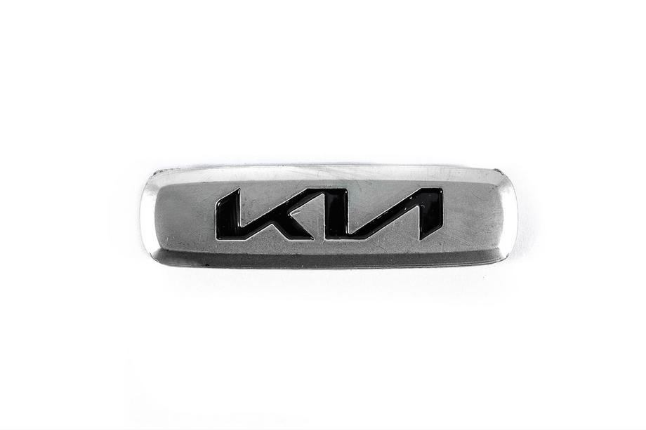KIA Aluminum Badge for Car Mats V-2 (1pc) Photo 2