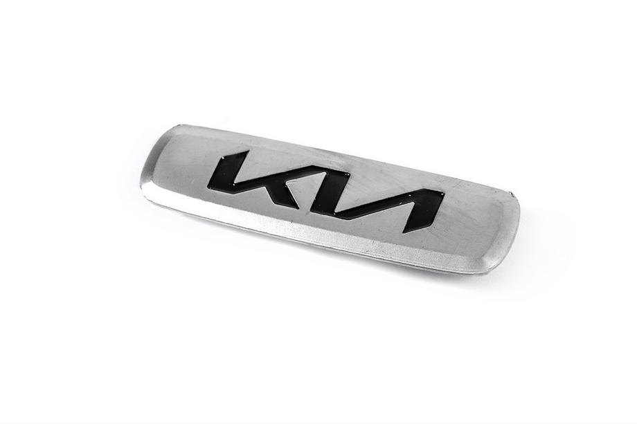 KIA Aluminum Badge for Car Mats V-2 (1pc) Photo 1