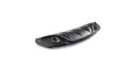 Alfa Romeo Giulia 2016-2022 Rear Bumper Diffuser with Tips V1 (Plastic) photo 8