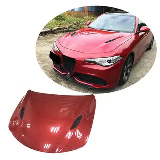 Hood V2 (Carbon) Alfa Romeo Giulia 2016-2022 photo 1