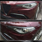 Alfa Romeo Giulia 2016-2022 Headlight Eyelids (Dry Carbon) photo 3