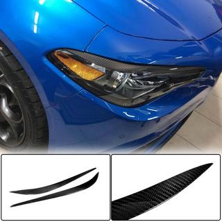 Headlight Eyelids (Dry Carbon) Alfa Romeo Giulia 2016-2022 photo 1