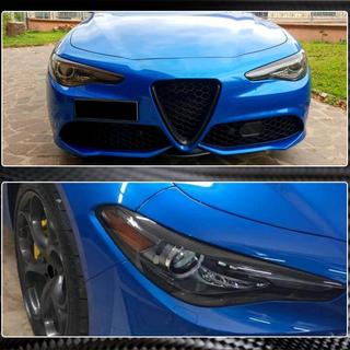 Headlight Eyelids (Dry Carbon) Alfa Romeo Giulia 2016-2022 photo 4