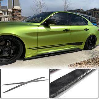 Side Skirts V1 (for Base/Sport, Carbon) Alfa Romeo Giulia 2016-2022 photo 2