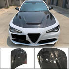 Alfa Romeo Giulia 2016-2022 Hood V1 (Carbon) photo 1
