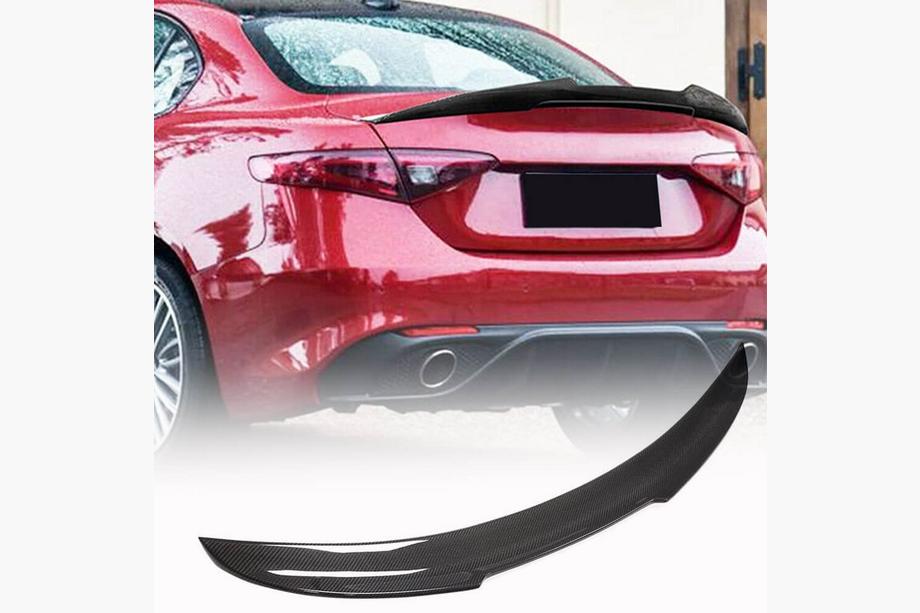 Alfa Romeo Giulia 2016-2022 Spoiler V4 (Carbon) Image