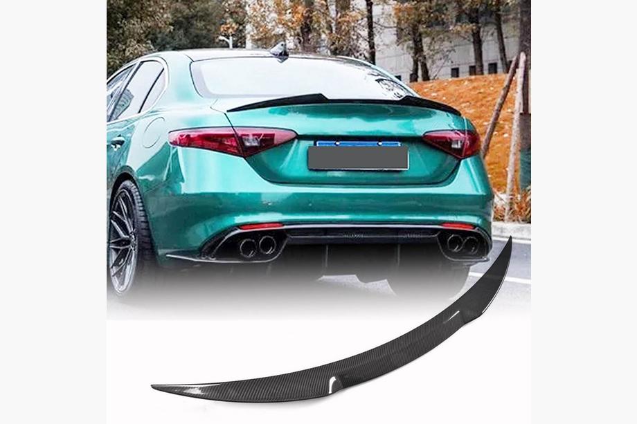Alfa Romeo Giulia 2016-2022 Spoiler V3 (Carbon) Image