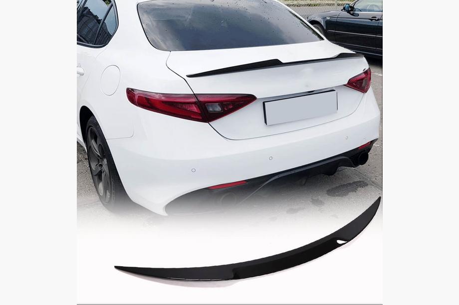 Alfa Romeo Giulia 2016-2022 Spoiler V1 (Plastic) Image
