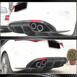 Rear Bumper Diffuser V1 (for Base, Carbon) photo 3