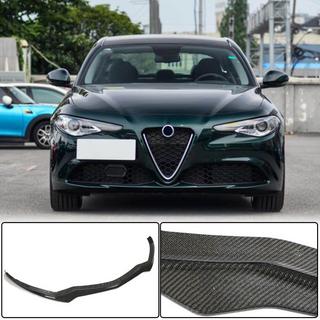 Front Bumper Lip V1 Add-on (for Base, Carbon) Alfa Romeo Giulia 2016-2022 photo 1