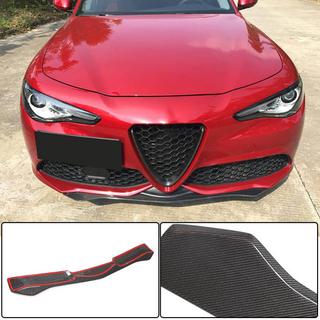 Front Bumper Lip Spoiler (for Sport, Carbon) Alfa Romeo Giulia 2016-2022 photo 2