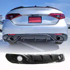 Alfa Romeo Giulia 2016-2022 Rear Bumper Diffuser (for Sport, Carbon) photo 1