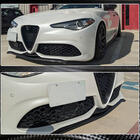 Alfa Romeo Giulia 2016-2022 Front Bumper Lip Carbon V2 (Carbon) photo 5