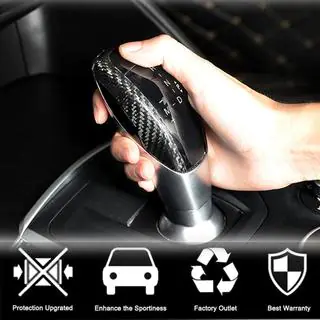 Gear Shift Knob Cover (Dry Carbon) Alfa Romeo Giulia 2016-2022 photo 3