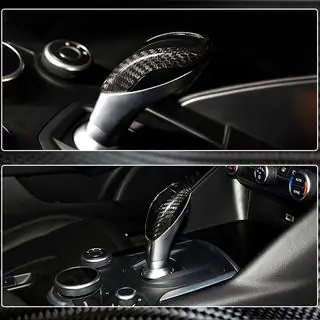 Gear Shift Knob Cover (Dry Carbon) Alfa Romeo Giulia 2016-2022 photo 4