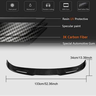 Spoiler V4 (2017-2023, Carbon) Alfa Romeo Stelvio 2016- photo 4