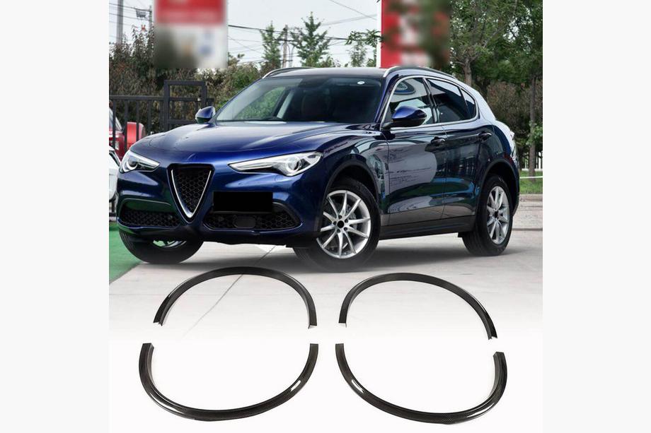 Alfa Romeo Stelvio 2016- Fender Flares (2017-2023, Carbon) Image
