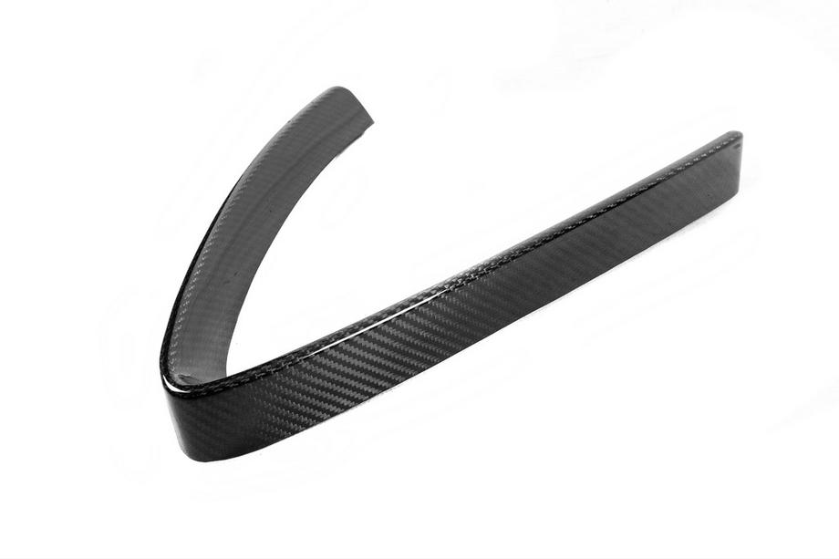 Alfa Romeo Stelvio 2016- Front Grille Cover (2017-2023, Dry Carbon) Photo 3
