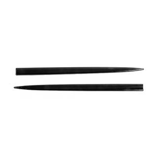 Universal side mouldings (2 pcs, black) photo 2
