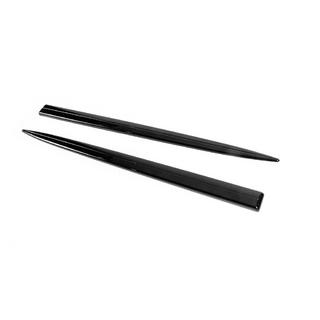 Universal side mouldings (2 pcs, black) photo 3