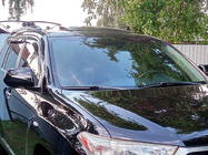 Sunroof imitation (black gloss, ABS plastic) photo 3