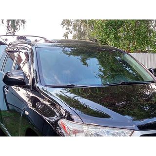 Sunroof imitation (black gloss, ABS plastic) photo 3