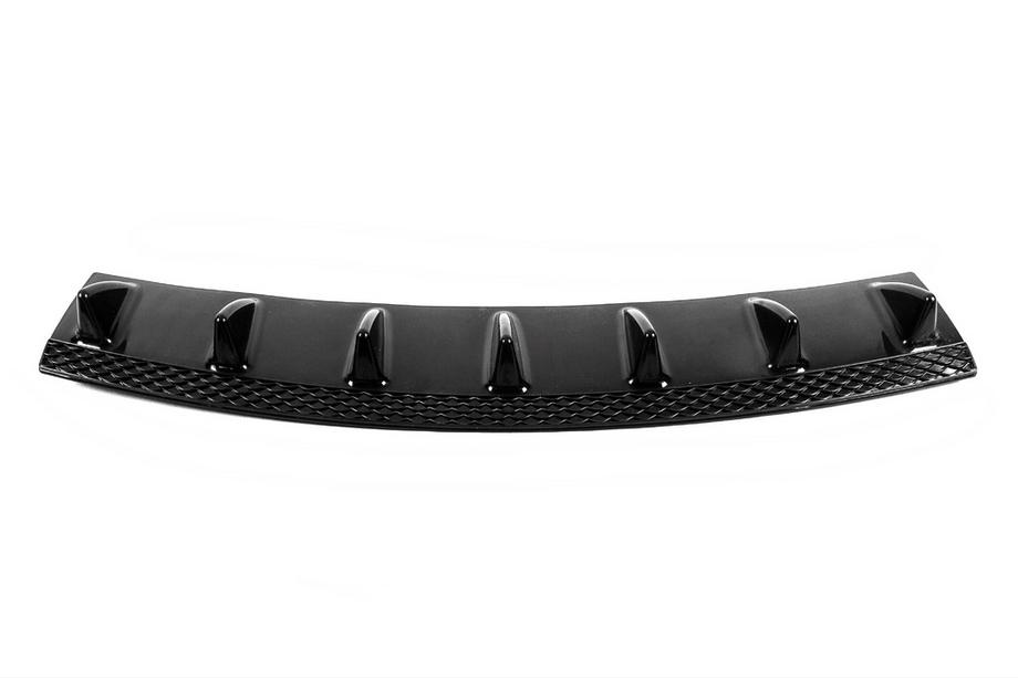 Universal Rear Diffuser Type-A (1pc, Gloss Black, ABS Plastic) Photo 2
